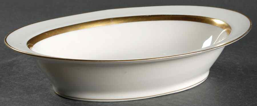 Claridge 9" Oval Vegetable Bowl by Haviland-1