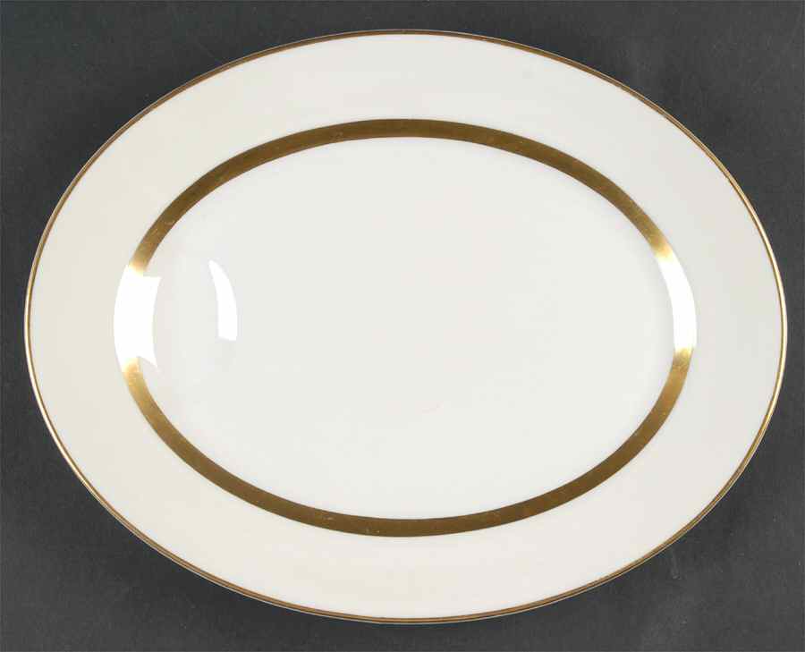 Claridge 11" Oval Serving Platter by Haviland-1