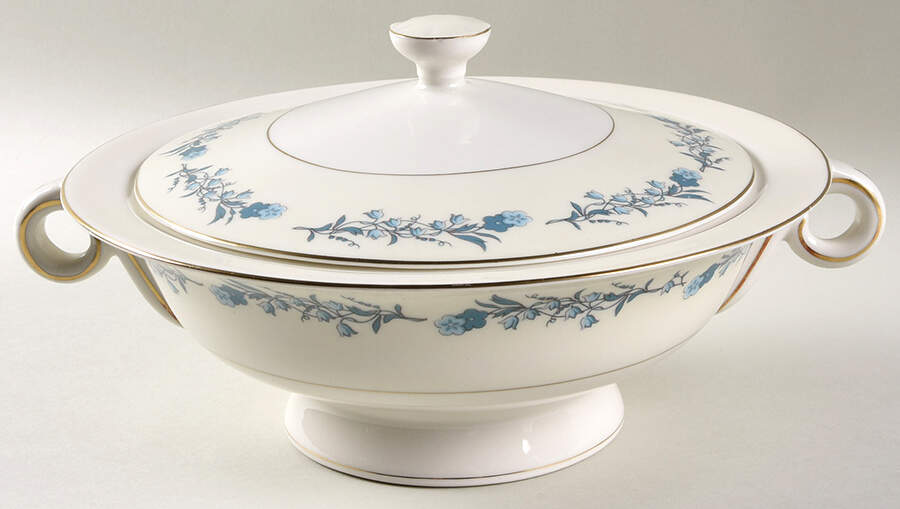 Clinton Round Covered Vegetable by Haviland-1