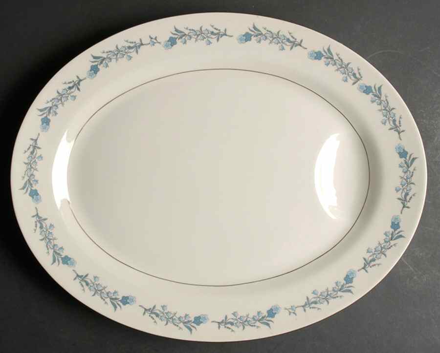 Clinton 16" Oval Serving Platter by Haviland-1