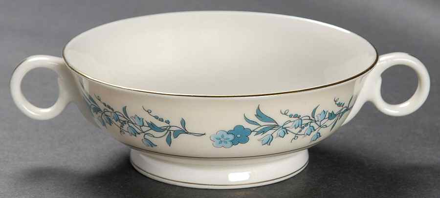 Clinton Footed Cream Soup Bowl by Haviland-1
