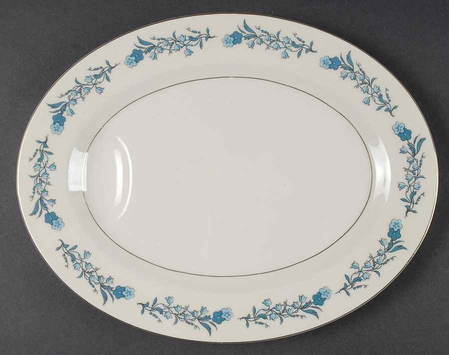 Clinton 11" Oval Serving Platter by Haviland-1