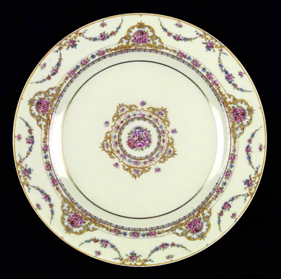 Clio Dinner Plate by Haviland-1
