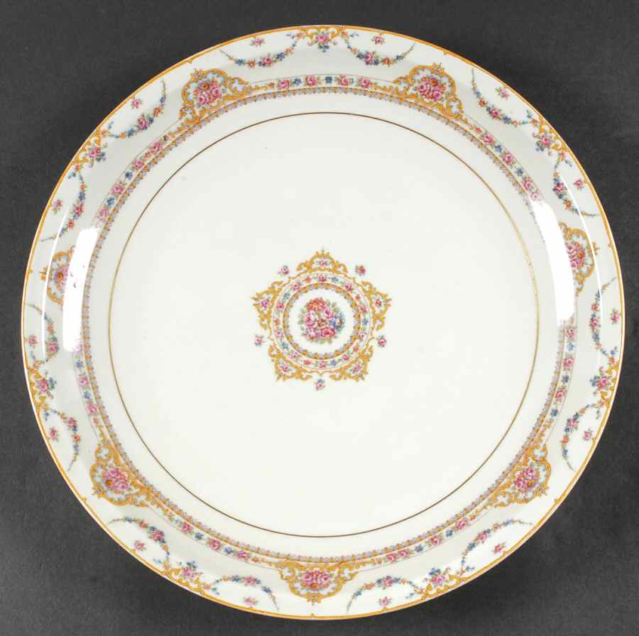 Clio 12" Chop Plate (Round Platter) by Haviland-1