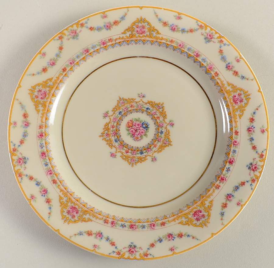 Clio Salad Plate by Haviland-1