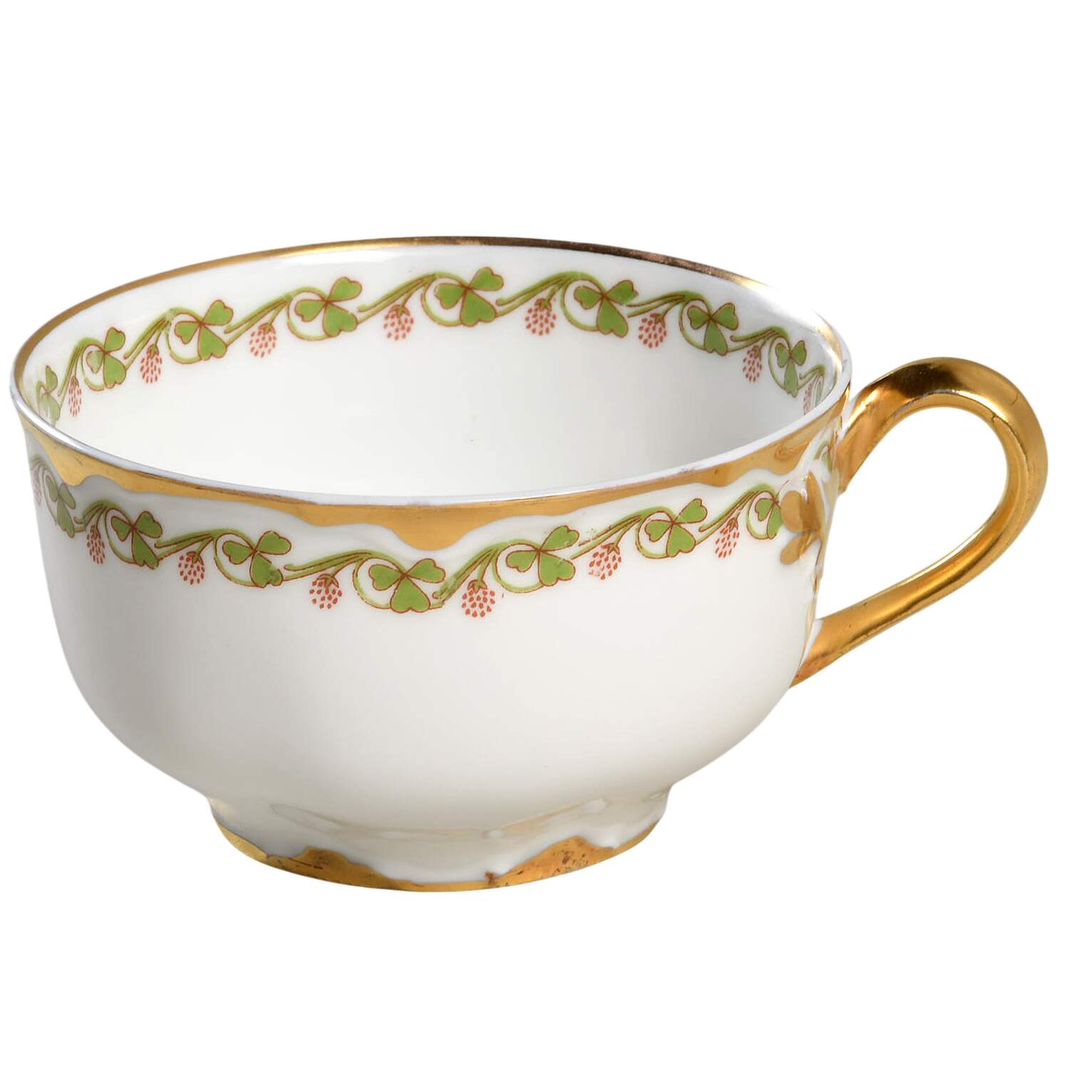 Clover Leaf Flat Cup by Haviland-1