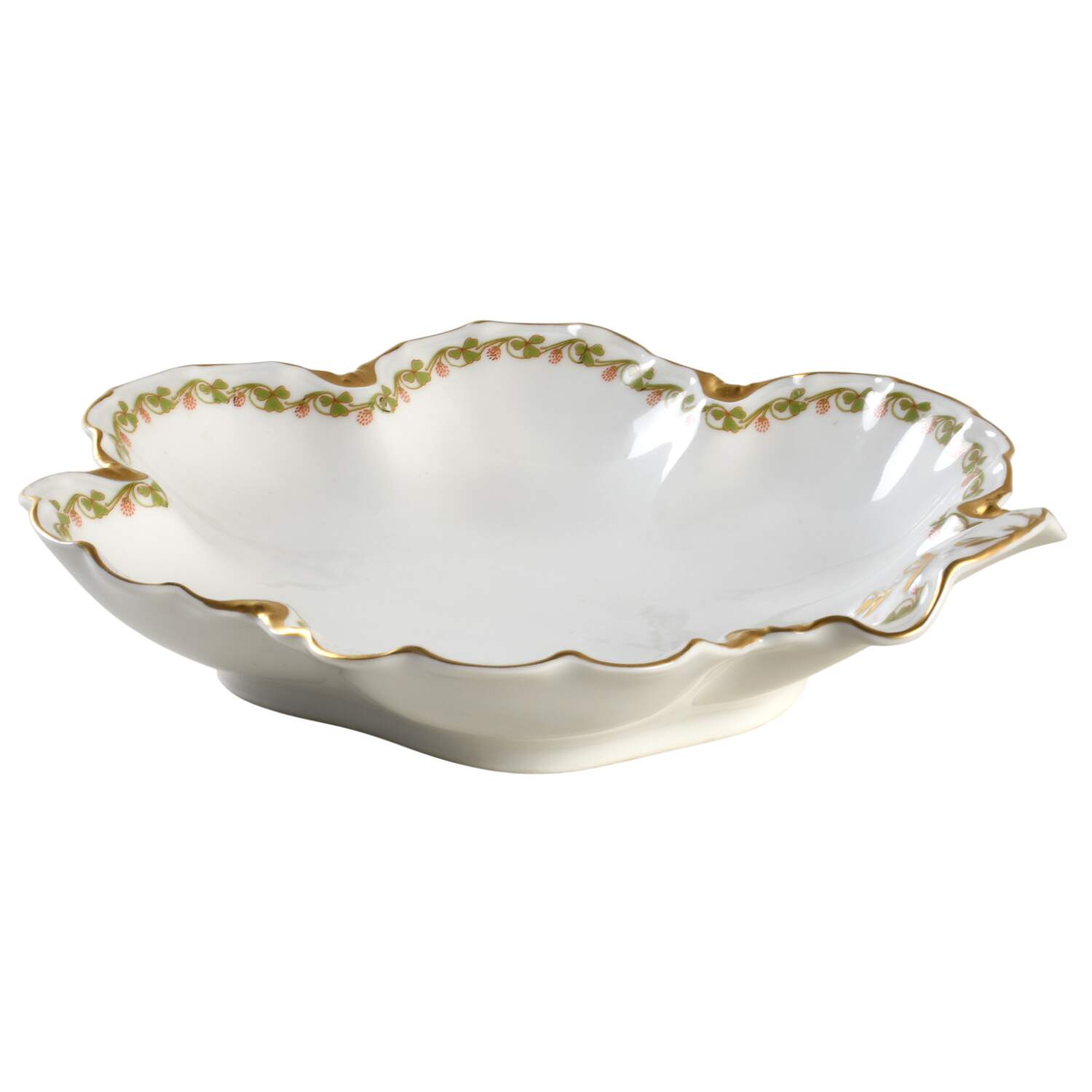 Clover Leaf 8" Oval Vegetable Bowl by Haviland-1