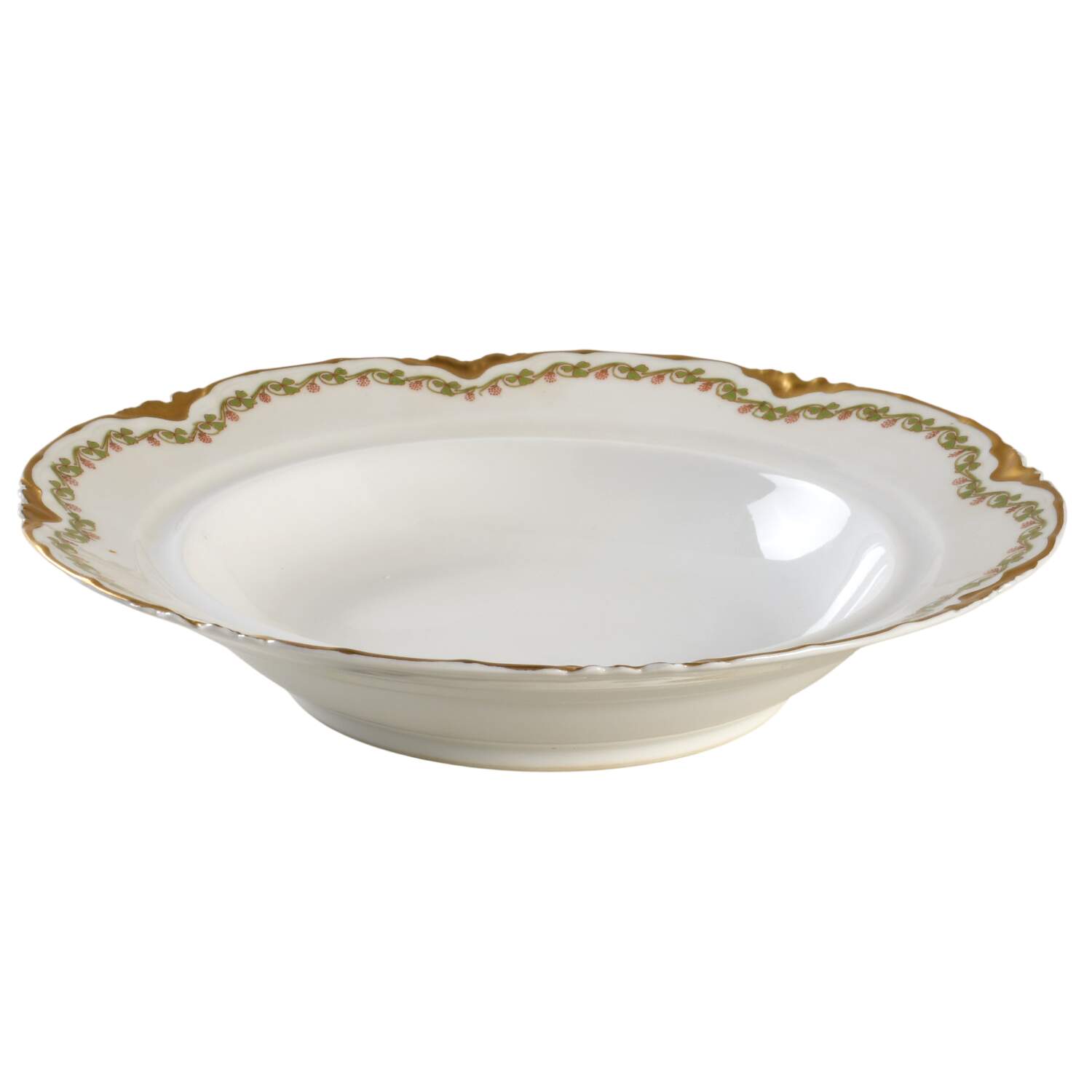 Clover Leaf Muffin Dish No Lid by Haviland-1