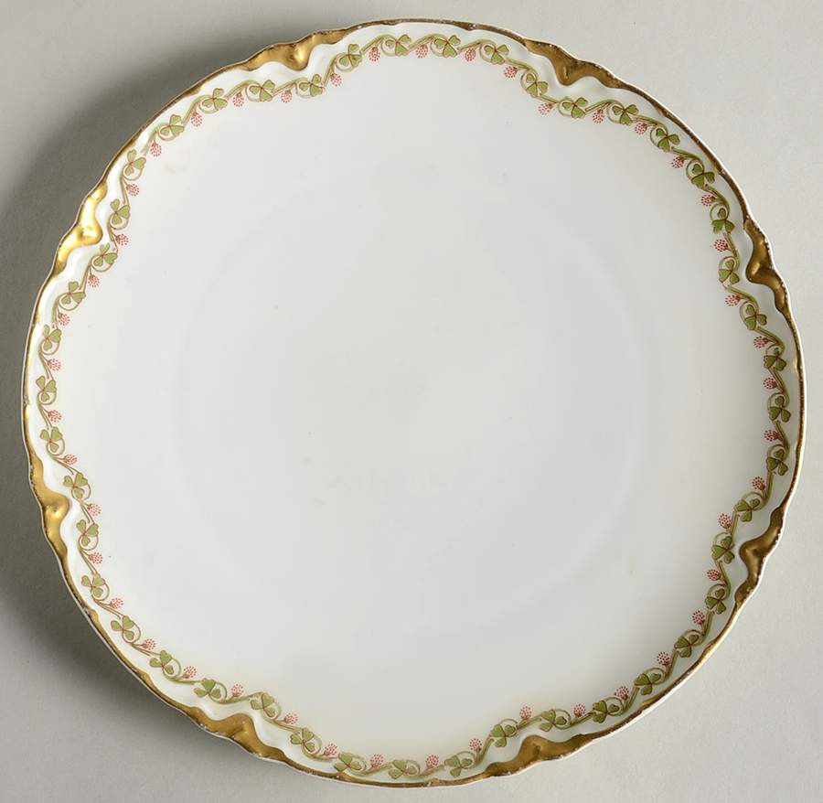 Clover Leaf Coupe Dinner Plate by Haviland-1
