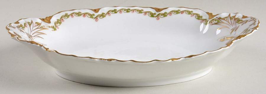 Clover Leaf 9" Oval Vegetable Bowl by Haviland-1