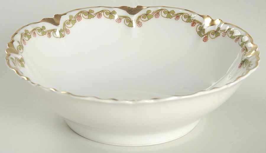 Clover Leaf Oatmeal Bowl by Haviland-1