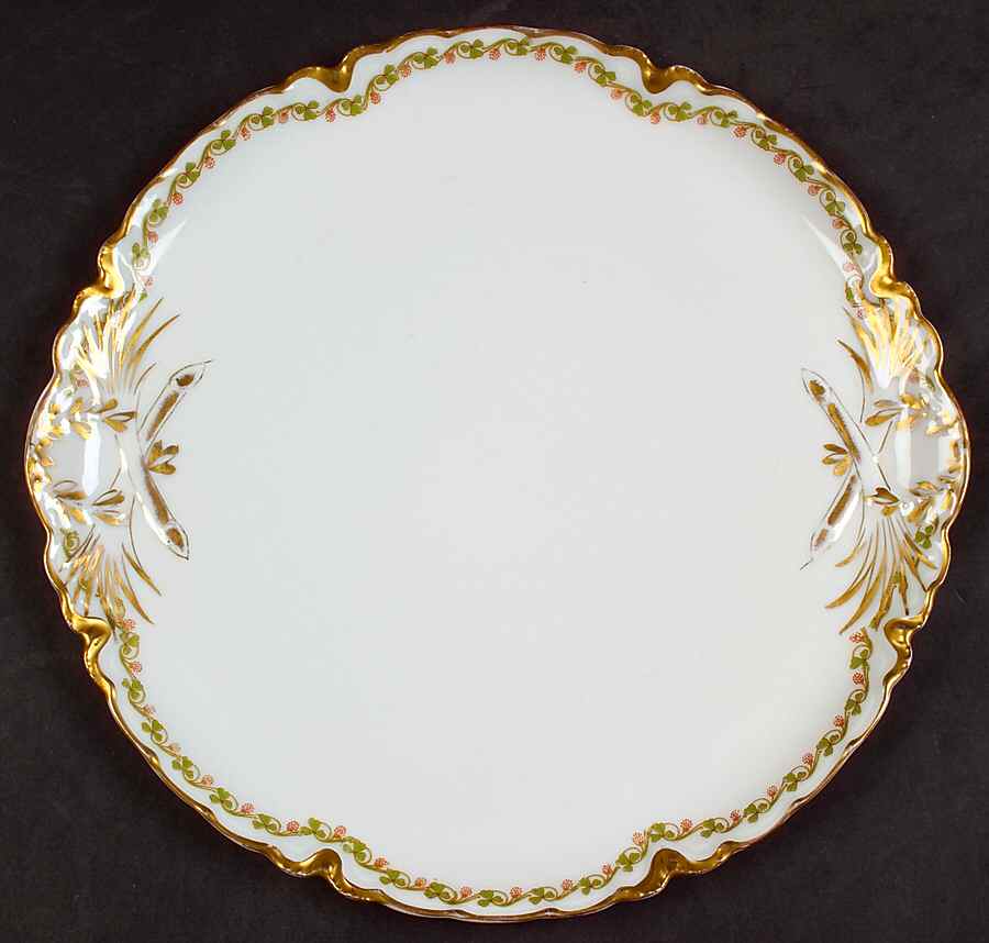 Clover Leaf 11" Chop Plate (Round Platter) by Haviland-1