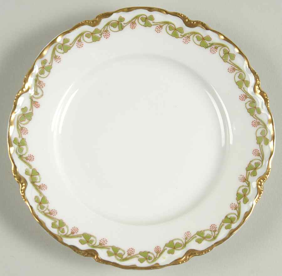 Clover Leaf Small Bread & Butter Plate by Haviland-1