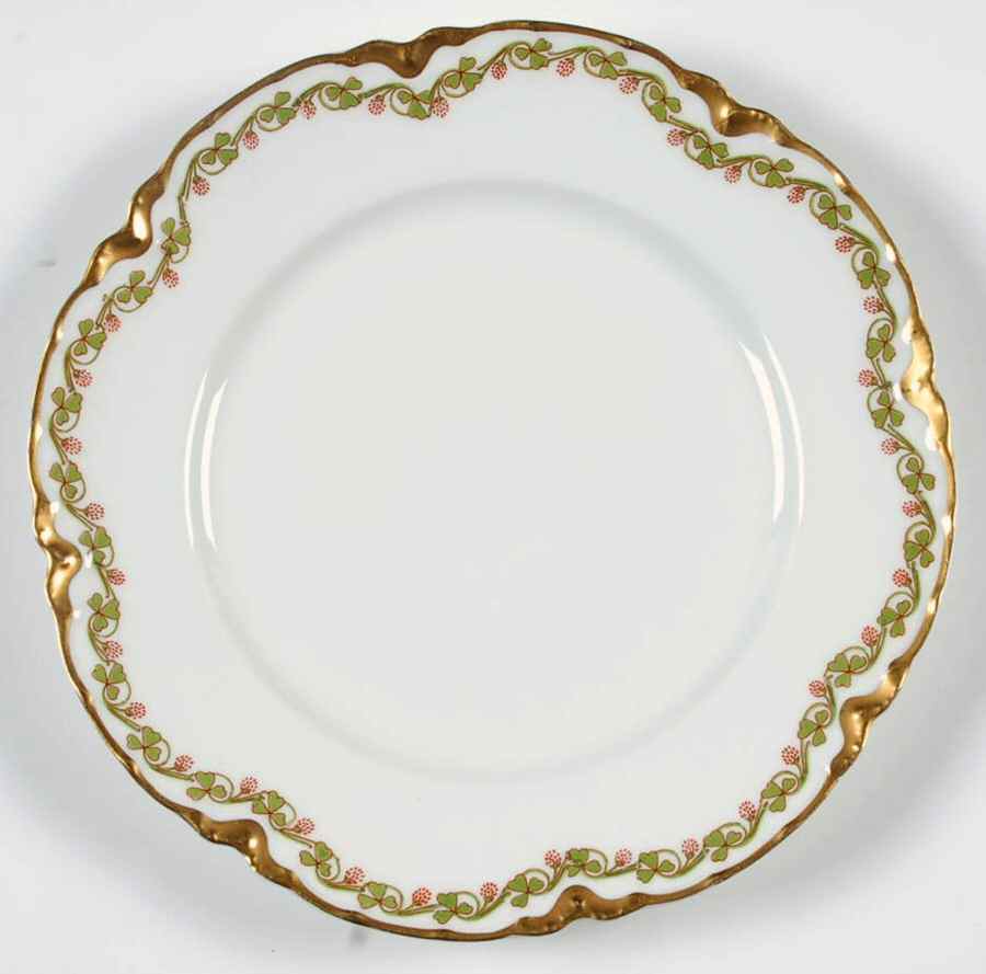 Clover Leaf Salad Plate by Haviland-1