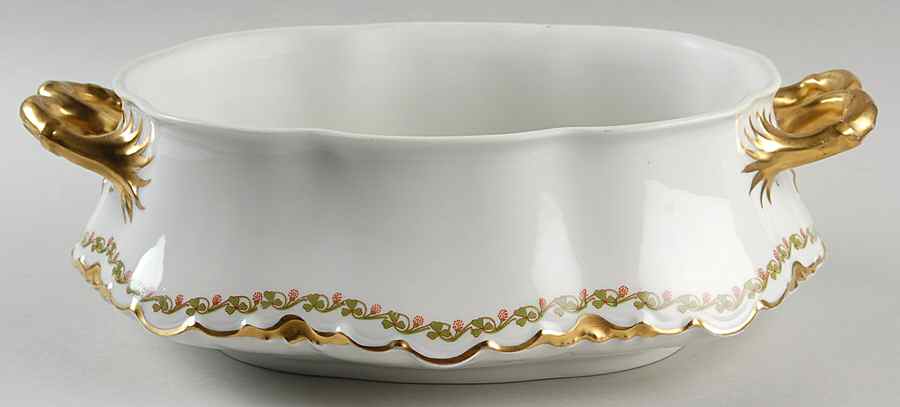 Clover Leaf Oval Tureen No Lid by Haviland-1