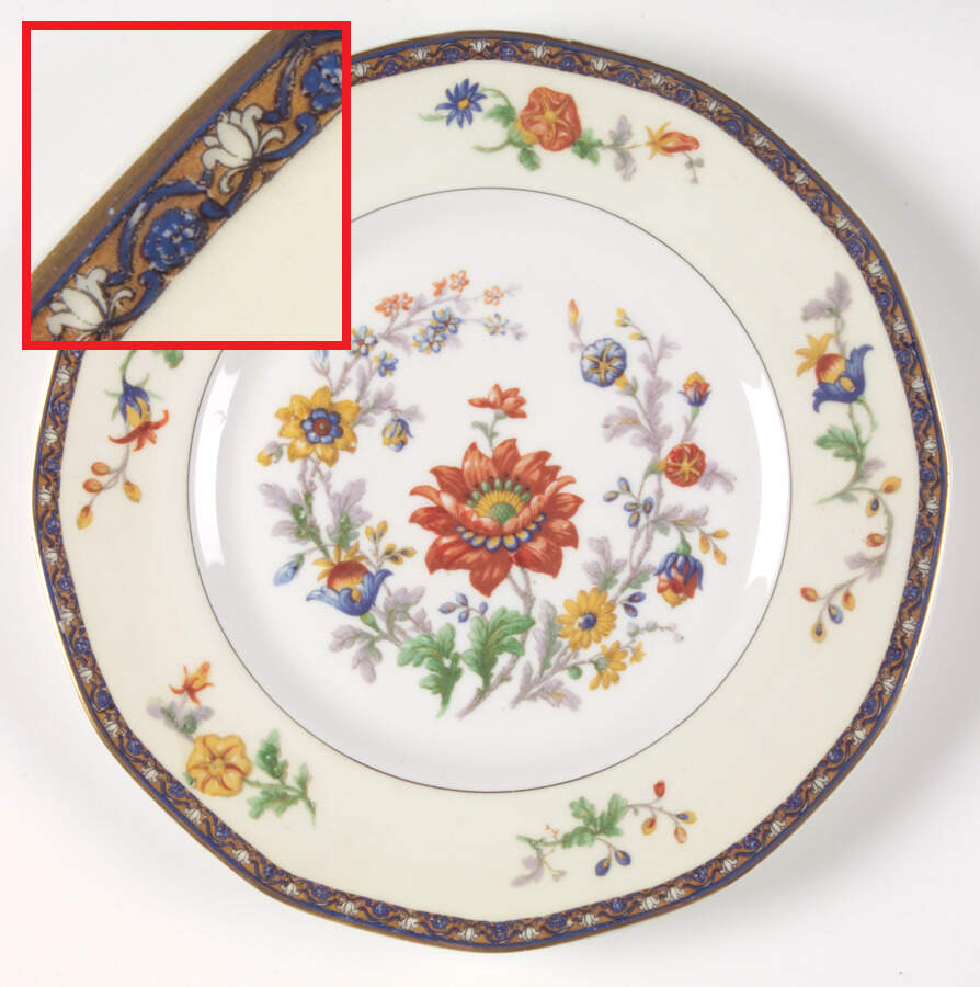 Cluny Dinner Plate by Haviland-1