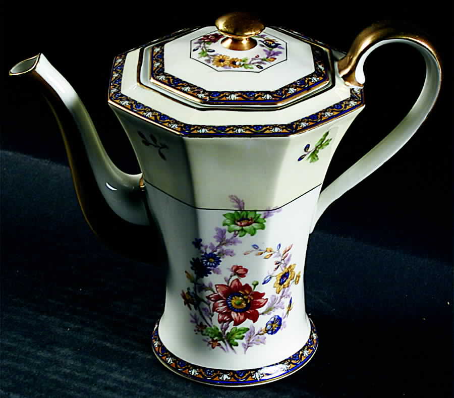 Cluny Coffee Pot & Lid by Haviland-1