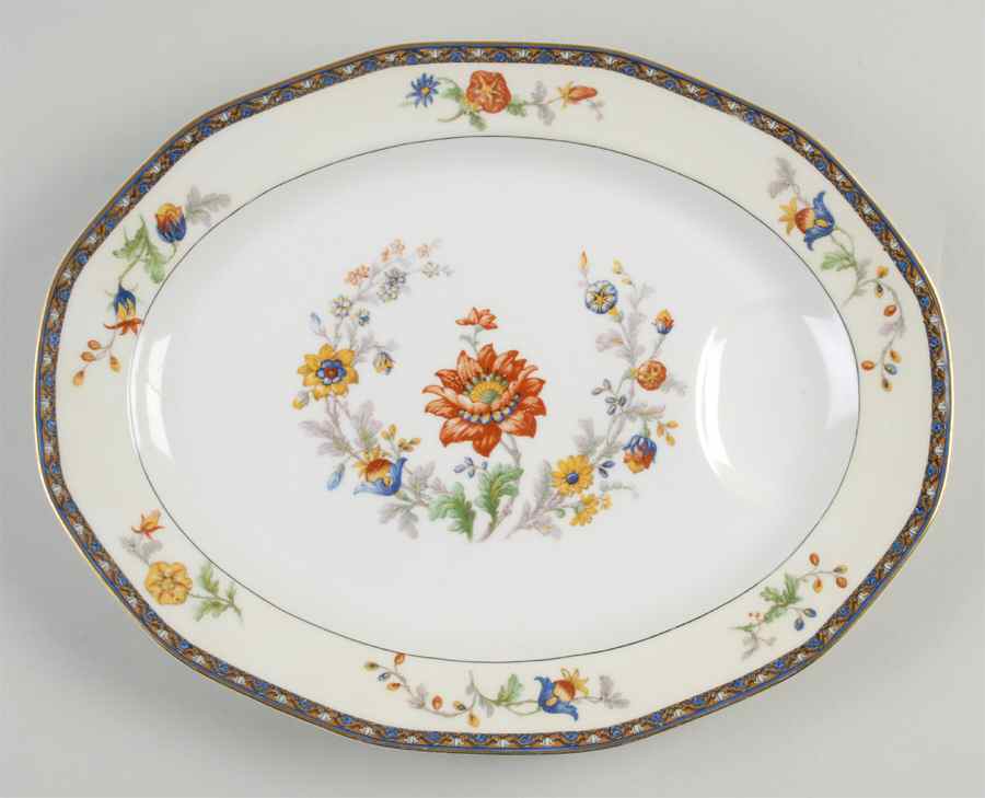 Cluny 13" Oval Serving Platter by Haviland-1