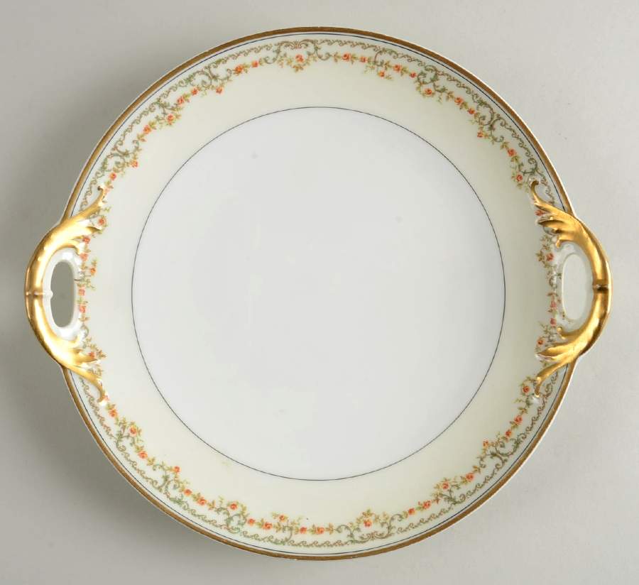 The Colmar Handled Cake Plate by Haviland-1