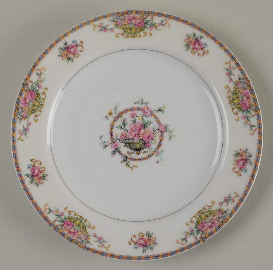 Commodore (No Trim) Salad Plate by Haviland-1