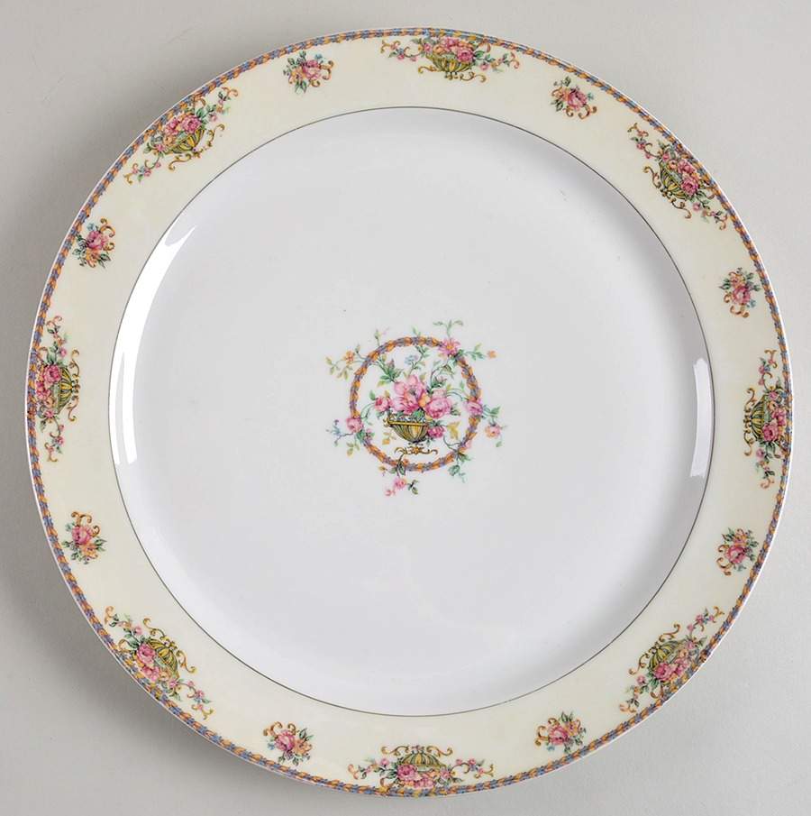 Commodore (No Trim) 12" Chop Plate (Round Platter) by Haviland-1