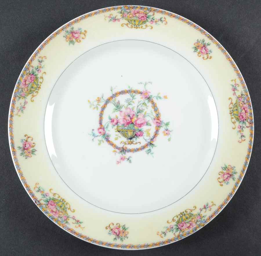 Commodore (No Trim) Luncheon Plate by Haviland-1