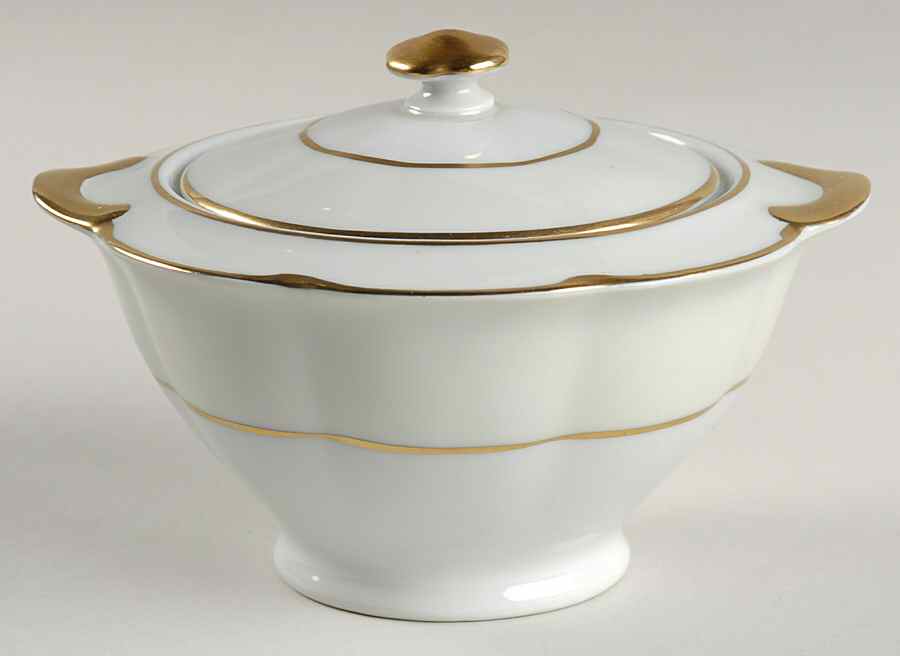 Concorde (French) Sugar Bowl & Lid by Haviland-1