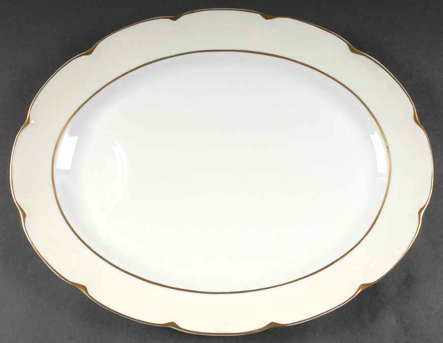 Concorde (French) 15" Oval Serving Platter by Haviland-1
