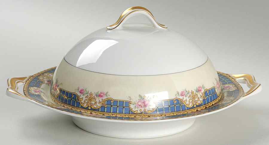 Concord Round Covered Butter by Haviland-1