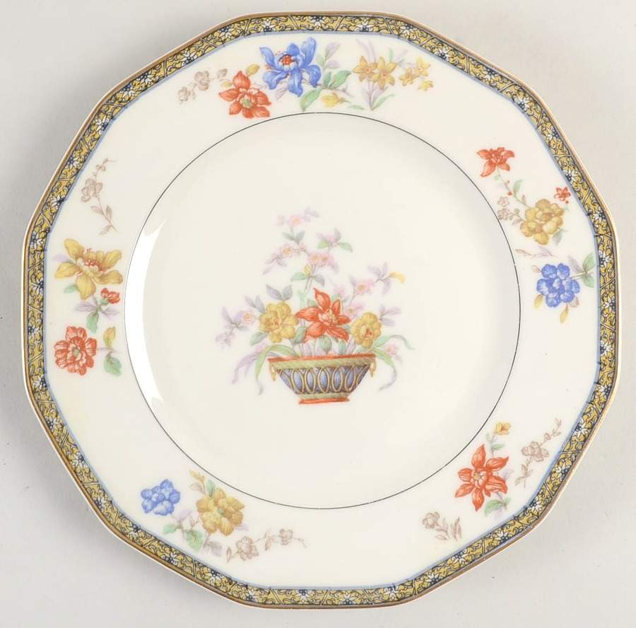 Coromandel Luncheon Plate by Haviland-1