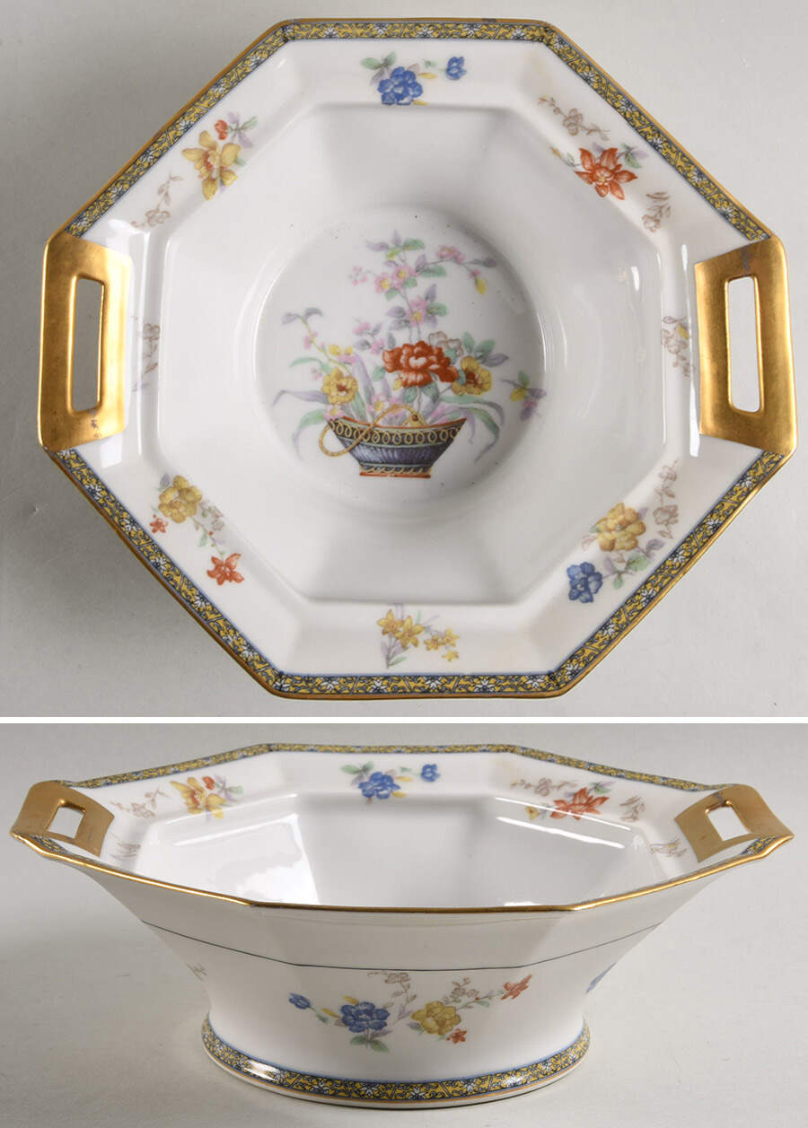 Coromandel Round Vegetable No Lid by Haviland-1