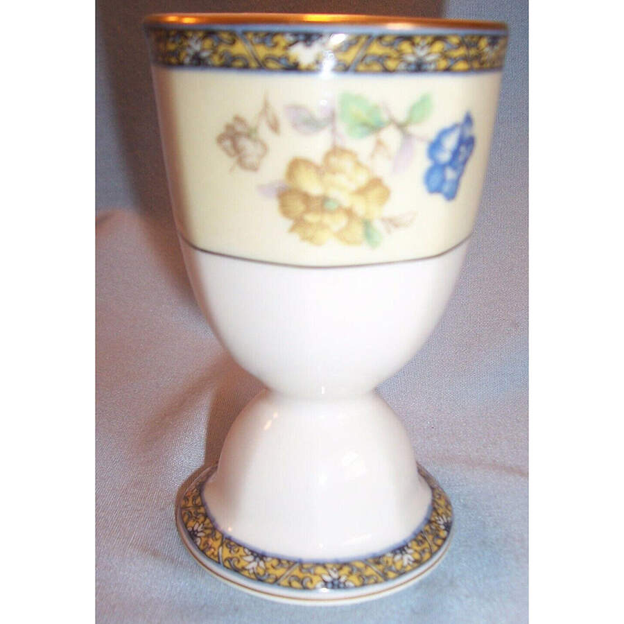 Coromandel Double Egg Cup by Haviland-1