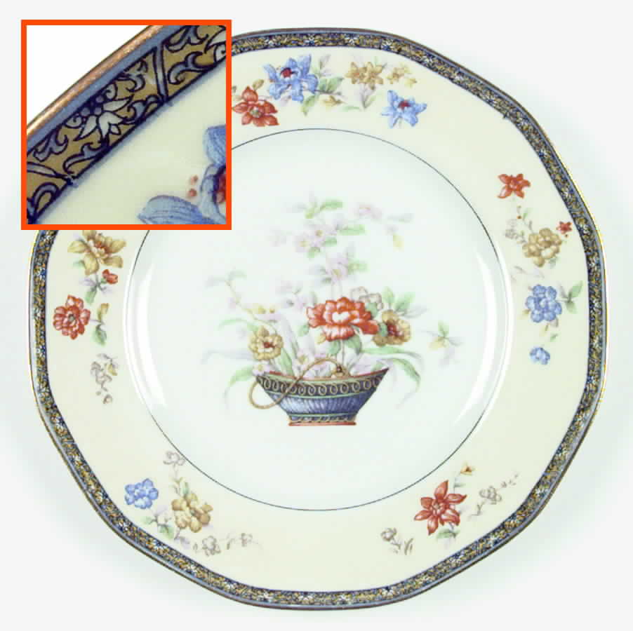 Coromandel Dinner Plate by Haviland-1