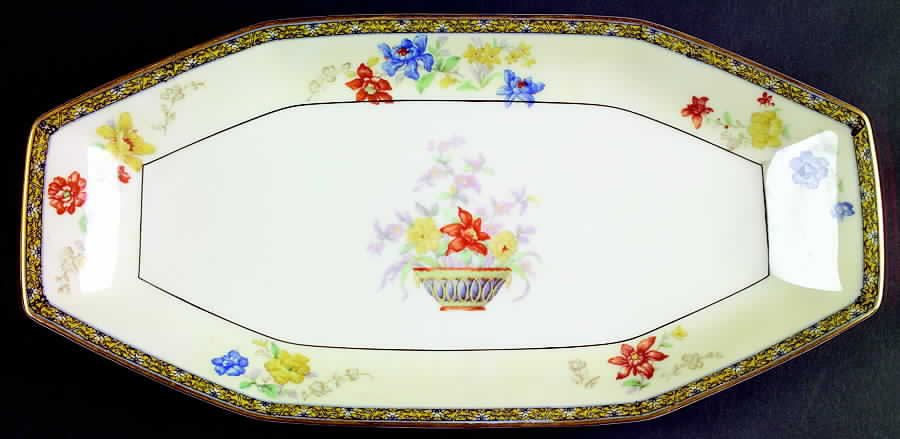Coromandel Bread Tray by Haviland-1
