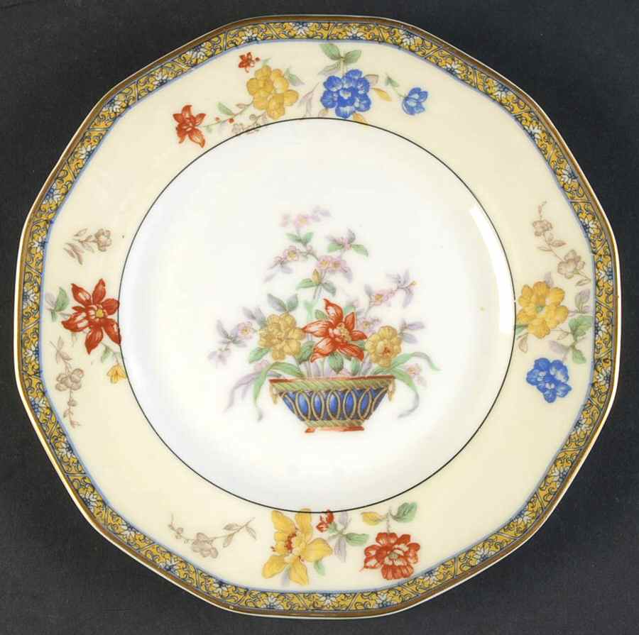 Coromandel Salad Plate by Haviland-1