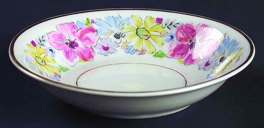 Cornflower Fruit/Dessert (Sauce) Bowl by Haviland-1