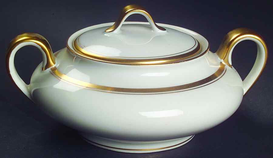 Coronada Sugar Bowl & Lid by Haviland-1
