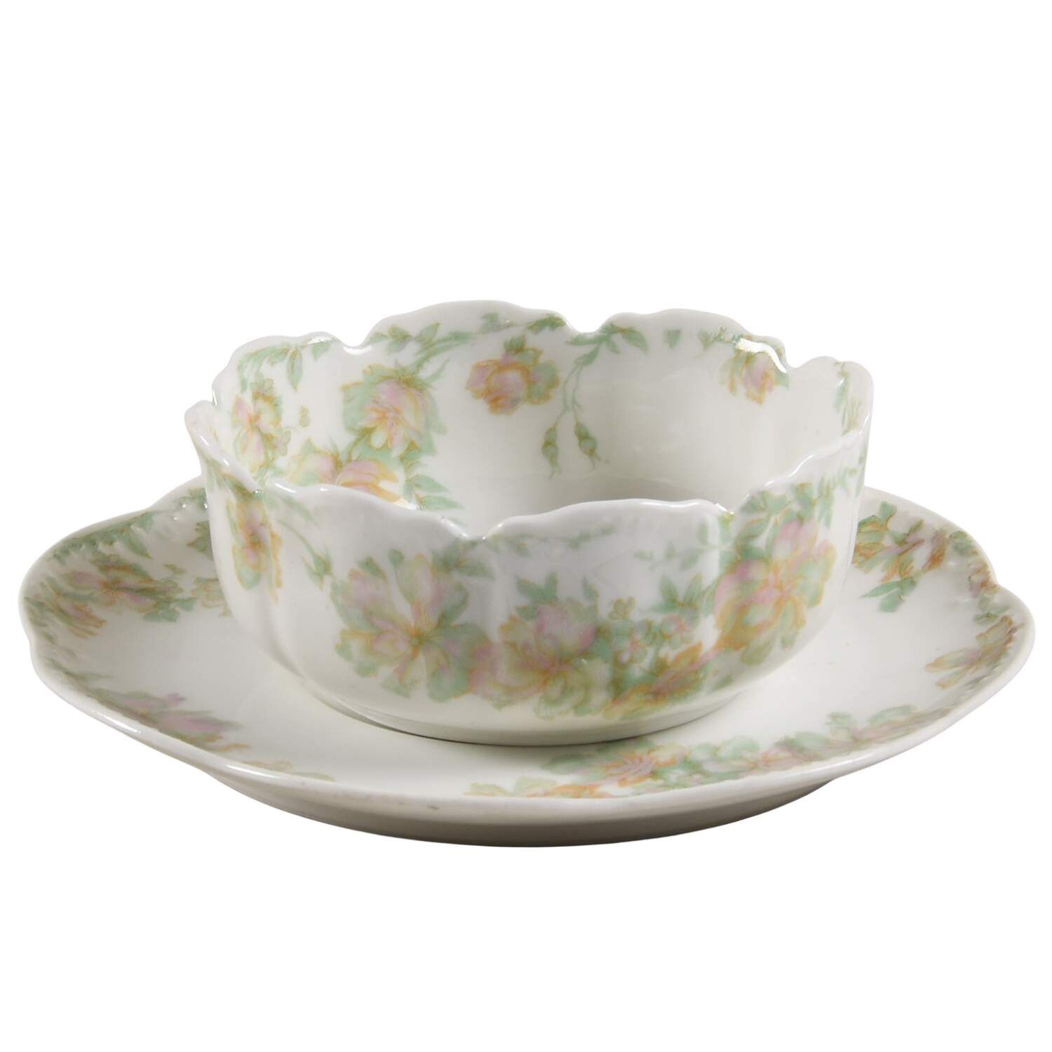Countess Ramekin & Saucer Set by Haviland-1