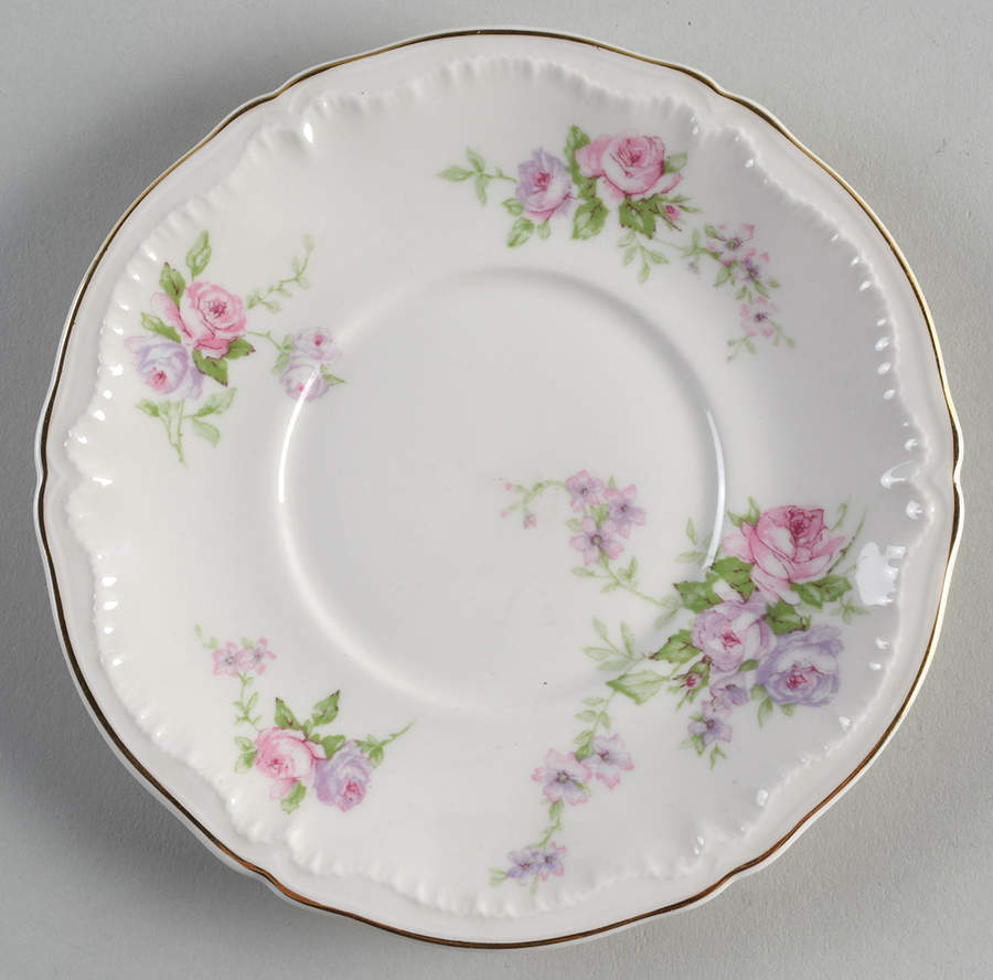 Crinoline Saucer for Cream Soup Bowl by Haviland-1