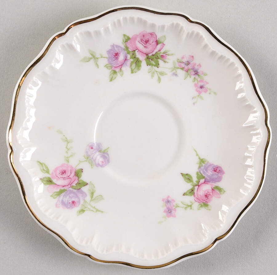 Crinoline Saucer for Demitasse Cup by Haviland-1