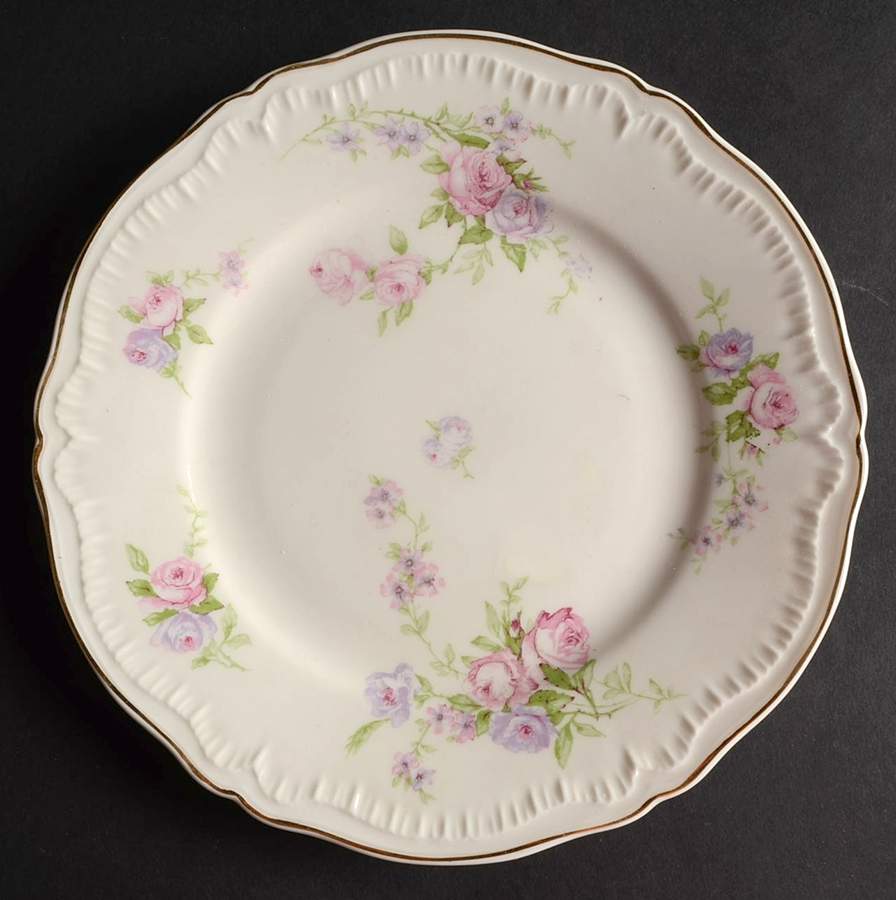 Crinoline Salad Plate by Haviland-1