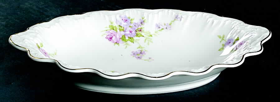 Crinoline Pickle Dish by Haviland-1
