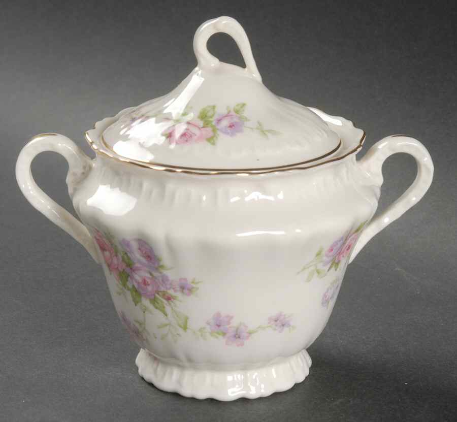 Crinoline Sugar Bowl & Lid by Haviland-1