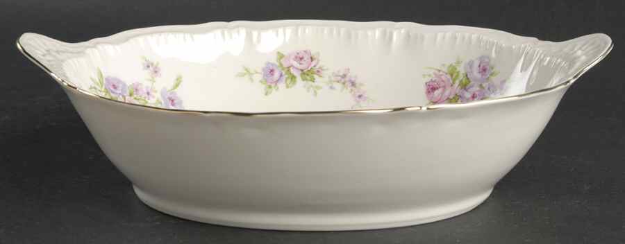 Crinoline 10" Oval Vegetable Bowl by Haviland-1