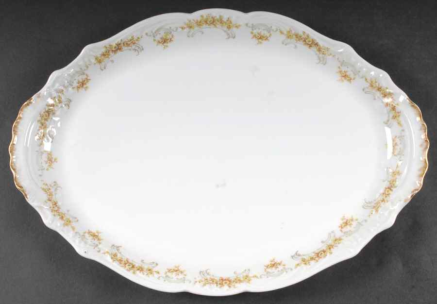 Czarina 16" Oval Serving Platter by Haviland-1