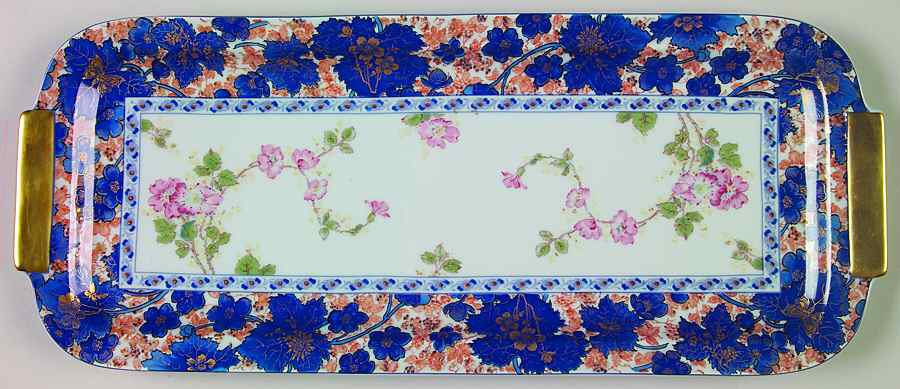 Dammouse Large Sandwich Tray by Haviland-1