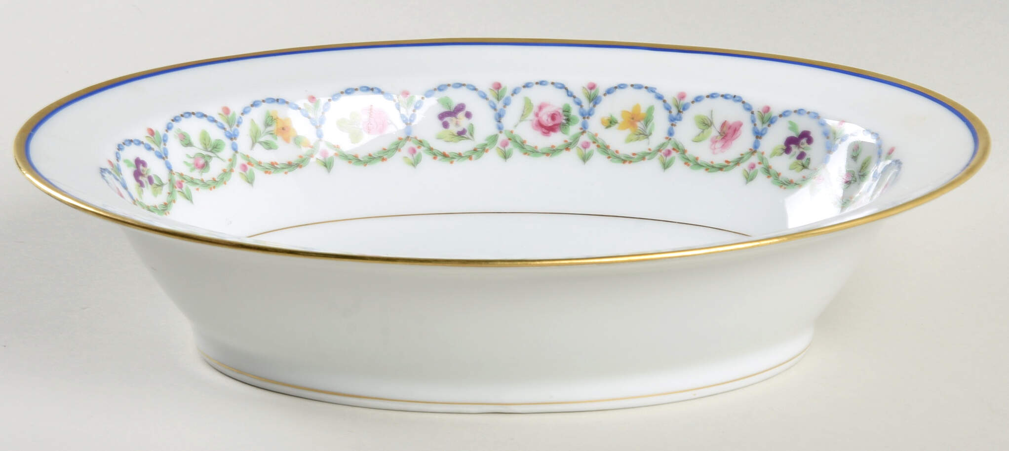 Dauphine 9" Oval Vegetable Bowl by Haviland-1