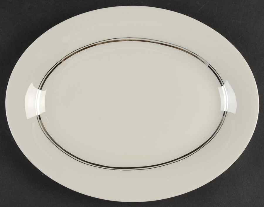 Davenport 11" Oval Serving Platter by Haviland-1
