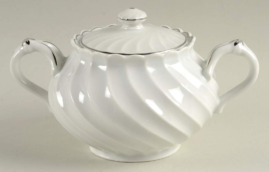 Deauville Sugar Bowl & Lid by Haviland-1