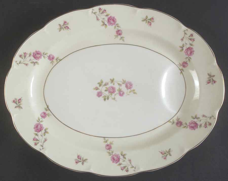 Delaware (New York) 13" Oval Serving Platter by Haviland-1